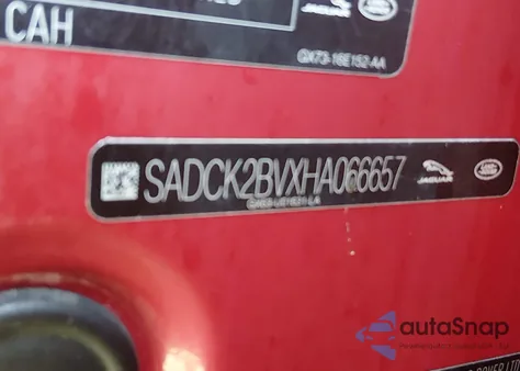 2017 Jaguar F-Pace 35T Prestige z USA, uszkodzony, nr VIN SADCK2BVXHA066657